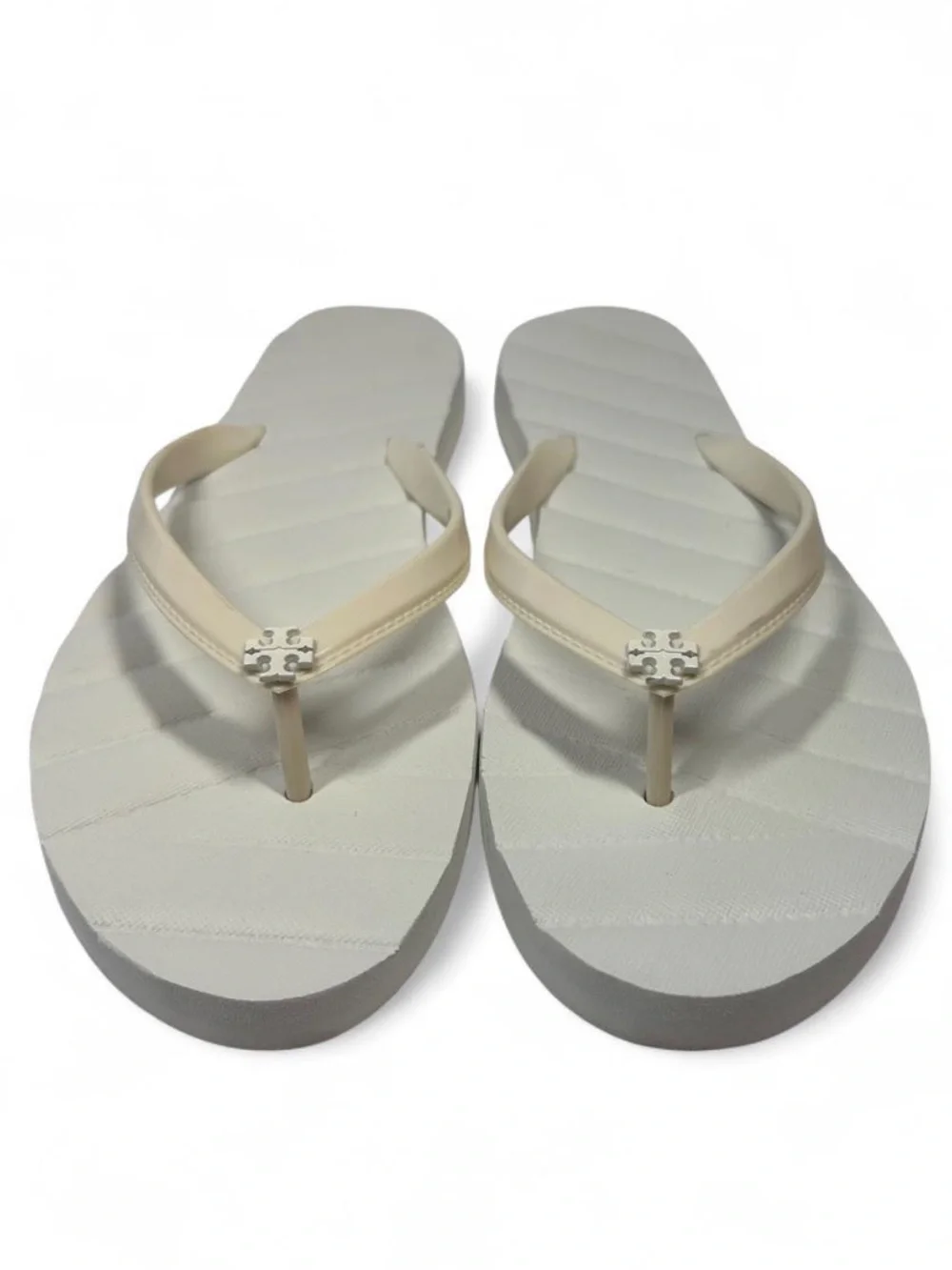 Tory Burch Kira Flip-Flop, white, NWOT size 11